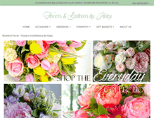 Tablet Screenshot of flowersandballoonsrockfordil.com